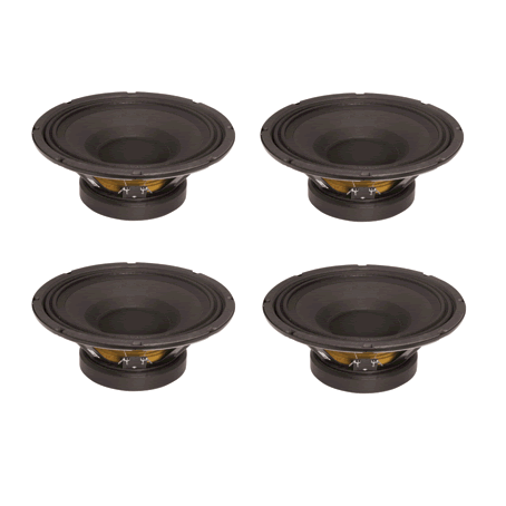 4 X BUNDLE DEAL Eminence LEGEND B810 32ohm 10" 150watt Speaker
